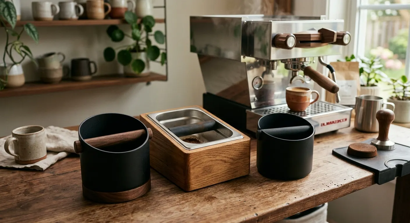 Best Espresso Knock Boxes for a Home Coffee Bar