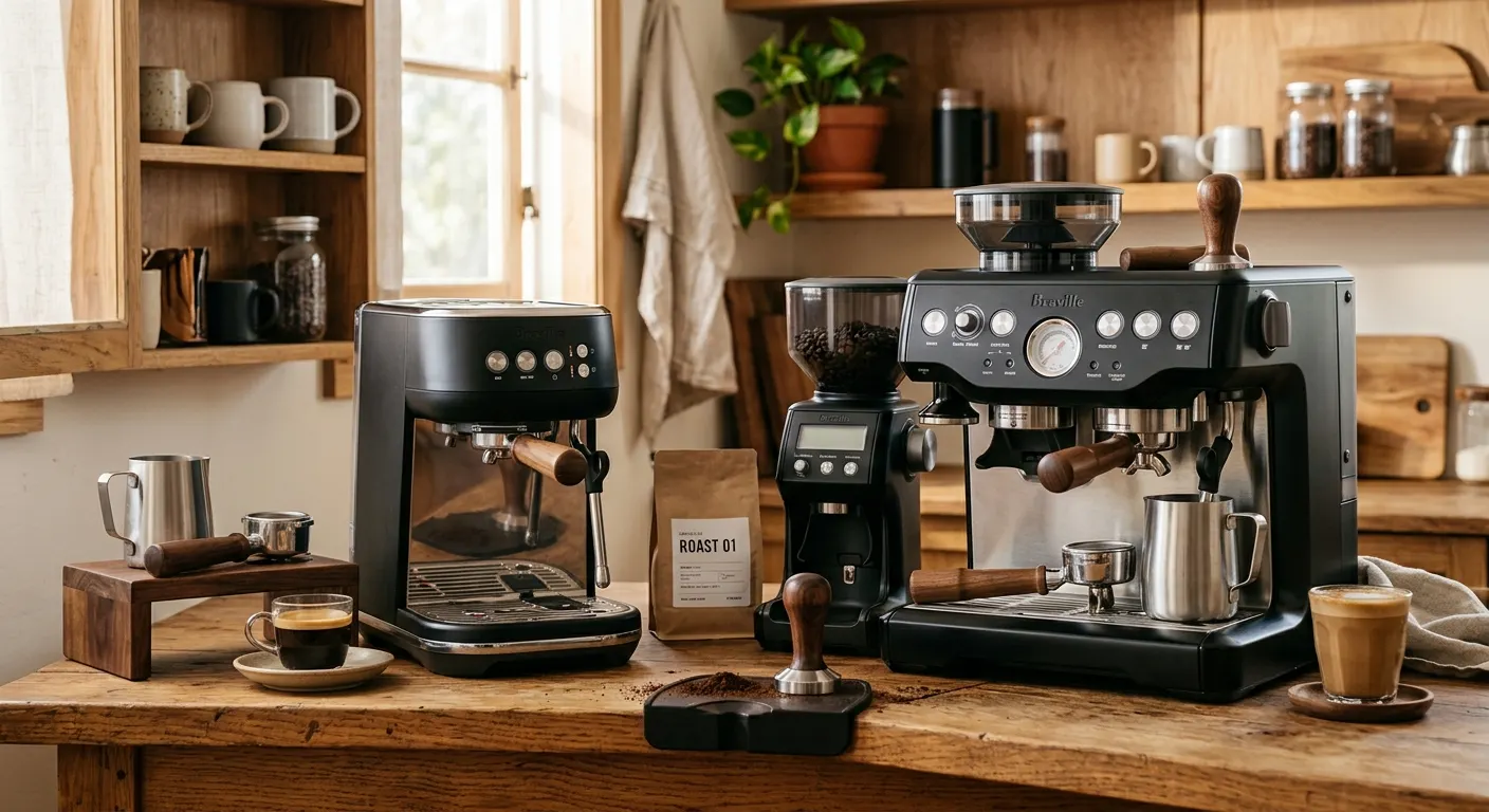 Breville Bambino Plus vs Barista Express: Which First Machine?